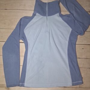 Columbia Women's Blue and Gray Long Sleeve Top